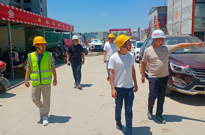 南昌市政建設各在建項目開展安全隱患大排查 南昌市政建設各在建項目開展安全隱患大排查