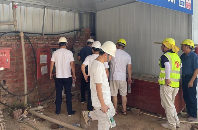 南昌市政建設各在建項目開展安全隱患大排查 南昌市政建設各在建項目開展安全隱患大排查