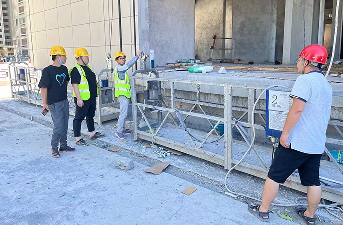 南昌市政建設各在建項目開展安全隱患大排查 南昌市政建設各在建項目開展安全隱患大排查