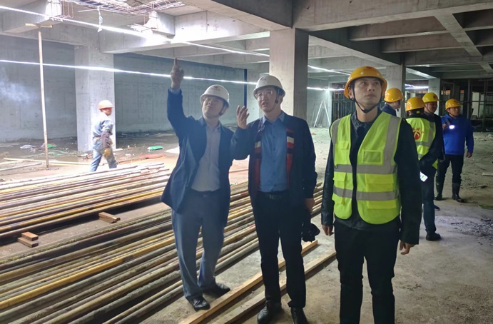 黨委副書記、總經(jīng)理王海龍深入唐人科技產(chǎn)業(yè)園項(xiàng)目檢查指導(dǎo)