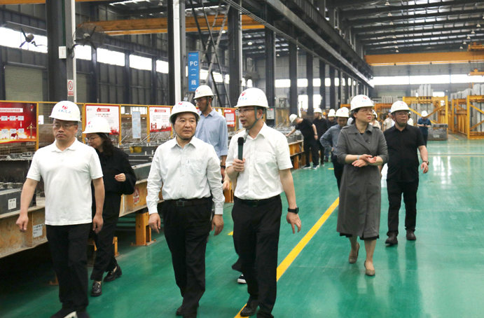 綿陽(yáng)市安州區(qū)政協(xié)黨組書記主席任曉軍攜考察組到市政遠(yuǎn)大公司調(diào)研裝配式建筑 綿陽(yáng)市安州區(qū)政協(xié)黨組書記主席任曉軍攜考察組到市政遠(yuǎn)大公司調(diào)研裝配式建筑