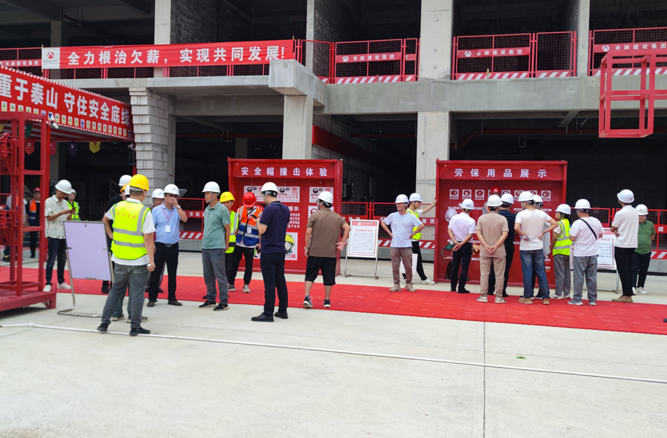 新建區(qū)人民醫(yī)院二部及疾控中心項目2024年江西省建筑施工安全生產(chǎn)標(biāo)準(zhǔn)化示范觀摩工地 新建區(qū)人民醫(yī)院二部及疾控中心項目2024年江西省建筑施工安全生產(chǎn)標(biāo)準(zhǔn)化示范觀摩工地