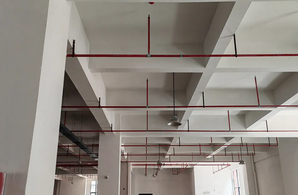 南昌市政建設(shè)集團有限公司上饒標準廠房項目打造消防工程安裝樣板 南昌市政建設(shè)集團有限公司上饒標準廠房項目打造消防工程安裝樣板