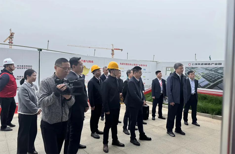 江西金控集團(tuán)江尚文調(diào)研上饒先進(jìn)制造產(chǎn)業(yè)園EPC項(xiàng)目進(jìn)度與質(zhì)量管控 江西金控集團(tuán)江尚文調(diào)研上饒先進(jìn)制造產(chǎn)業(yè)園EPC項(xiàng)目進(jìn)度與質(zhì)量管控